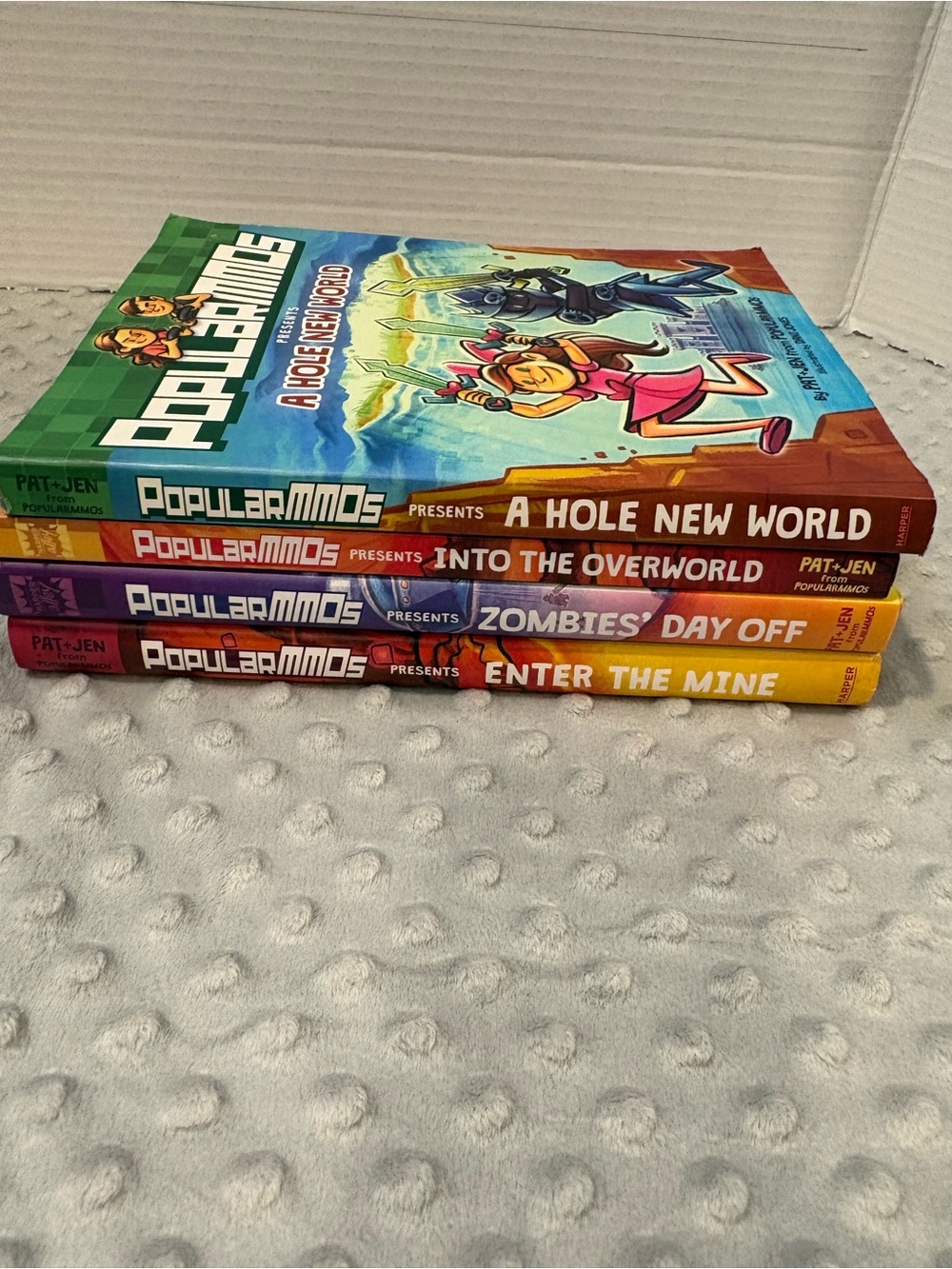 PopularMMOs Paperback Book Set - Bright Multicolor Covers
